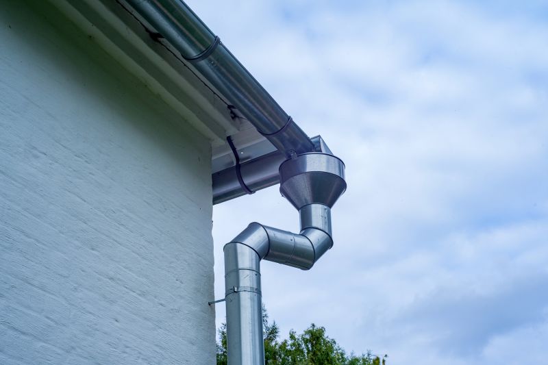 Plastic Downspout Installation detail